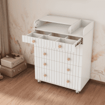 Пеленальный комод Tesoro Leda белый