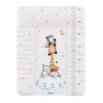 матрасик пеленальный pituso жирафик и зебра