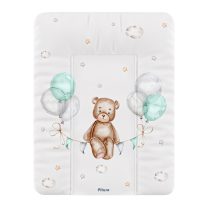 пеленальный матрасик pituso мишка на шарах