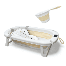 ванночка с термометром bubago Amaro бежевый