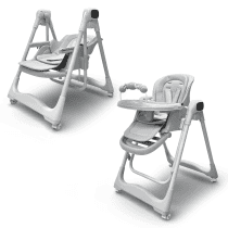 Стульчик электрокачели серый bubago