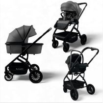 Модульная коляска BubaGO Lotta Thermo (серый) 1