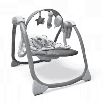 Электрокачели детские BubaGO Mastela (серый)