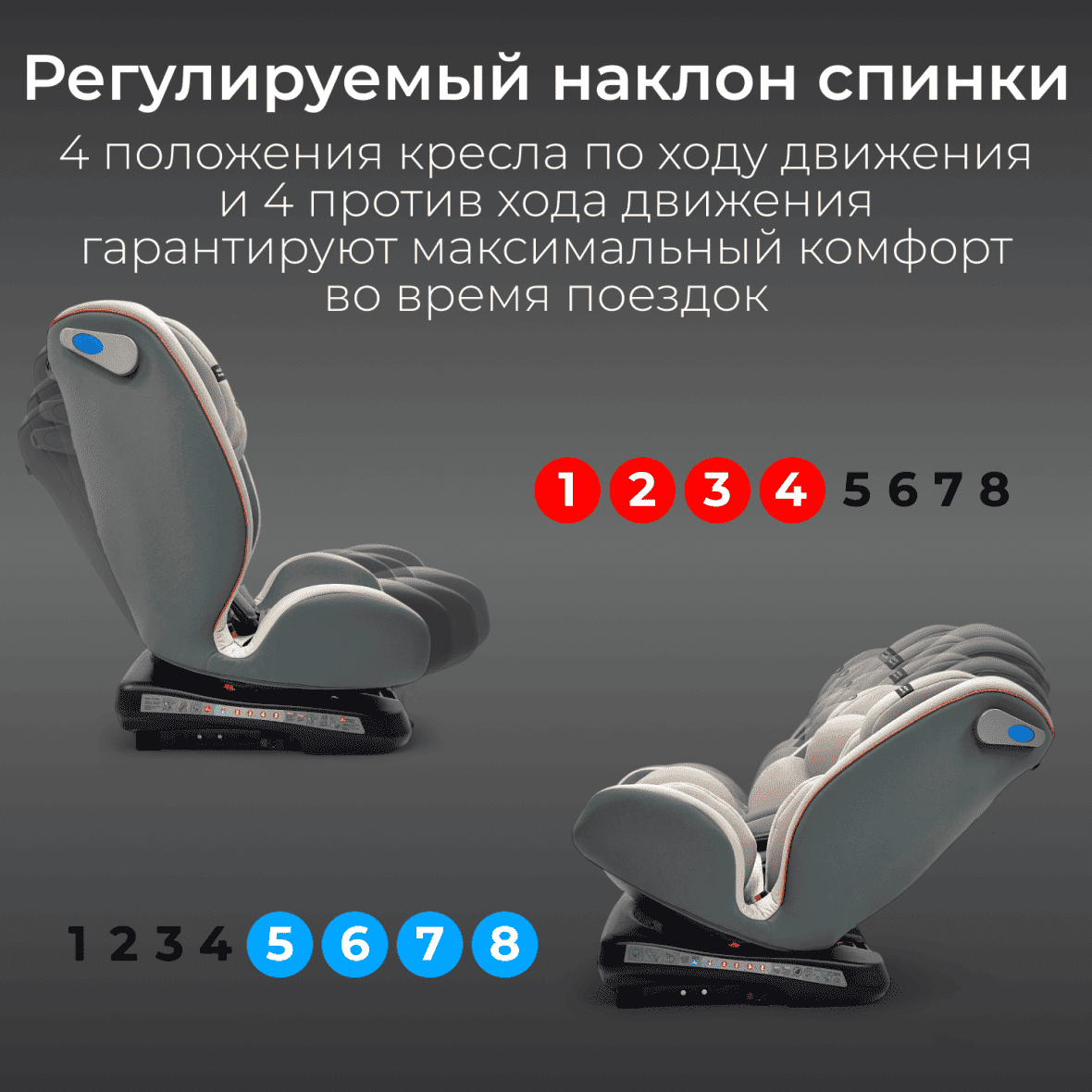 BubaGO Noxa (серый) 7