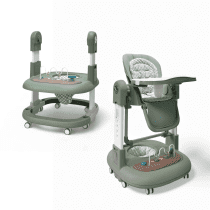 Стульчик для кормления BubaGO William 5 в 1 (зеленый)