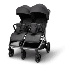 Прогулочная коляска для двойни bubago Duo X gray
