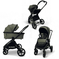Модульная детская коляска BubaGO Gaudi (зеленый)