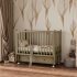Детская кроватка Tesoro Mara (маятник-колесо-ящик) кашемир 4