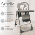 Стульчик-шезлонг для кормления Amelia